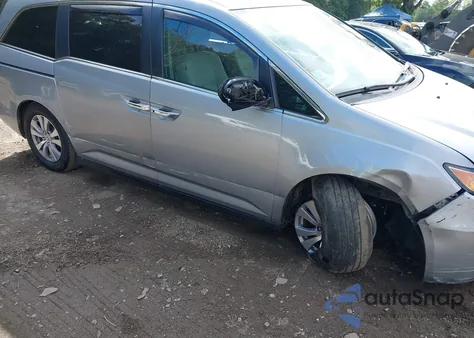 2017 Honda Odyssey Se z USA, uszkodzony, nr VIN 5FNRL5H38HB026269